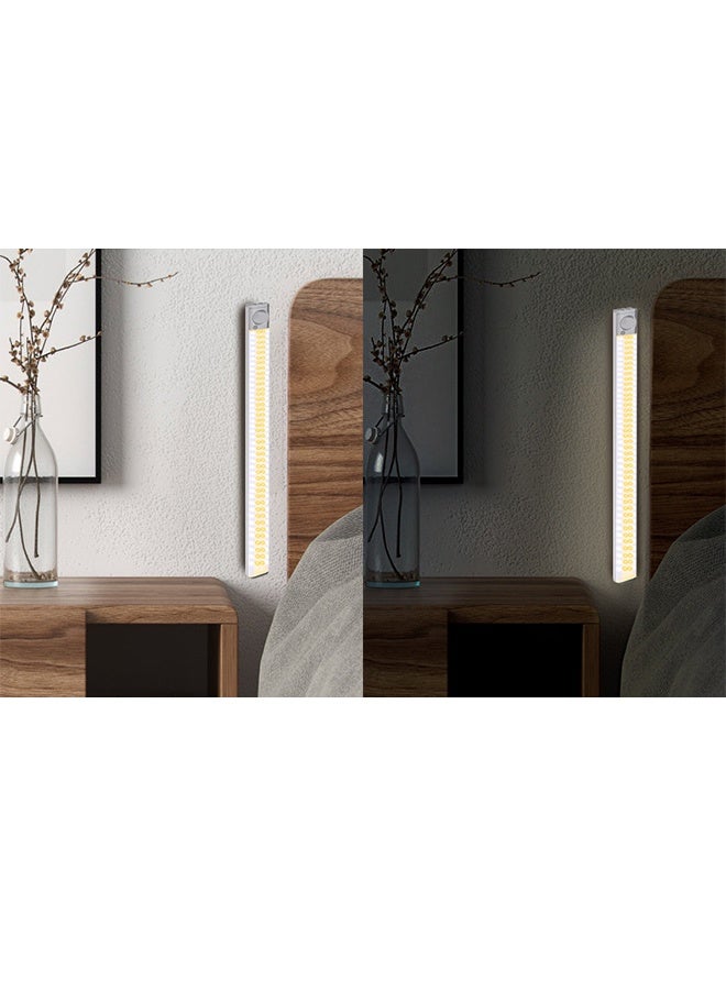 160 LED Rechargeable Under Cabinet Light – Wireless Motion Sensor, Magnetic Mounting for Kitchen, Closet, Wardrobe, Cupboard, Bedside - Image 5