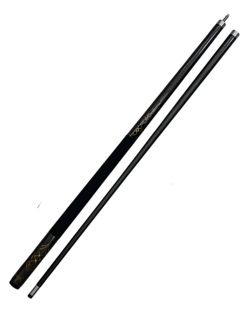 Carbon Fiber Snooker Cue Stick 1/2 Joint, 9mm Tip – Professional Snooker Cue - Image 1