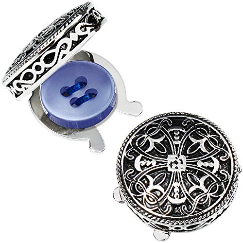 AMITER Button Covers for Men Vintage Cufflinks for Men’s Shirt–Best Cufflinks Gifts for Wedding Party Business - Image 2