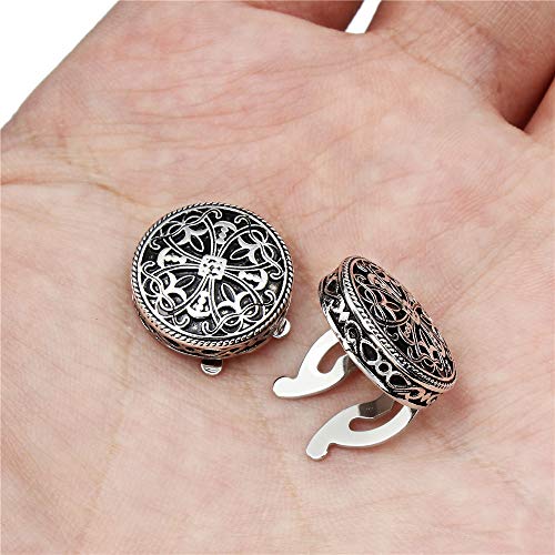 AMITER Button Covers for Men Vintage Cufflinks for Men’s Shirt–Best Cufflinks Gifts for Wedding Party Business - Image 5