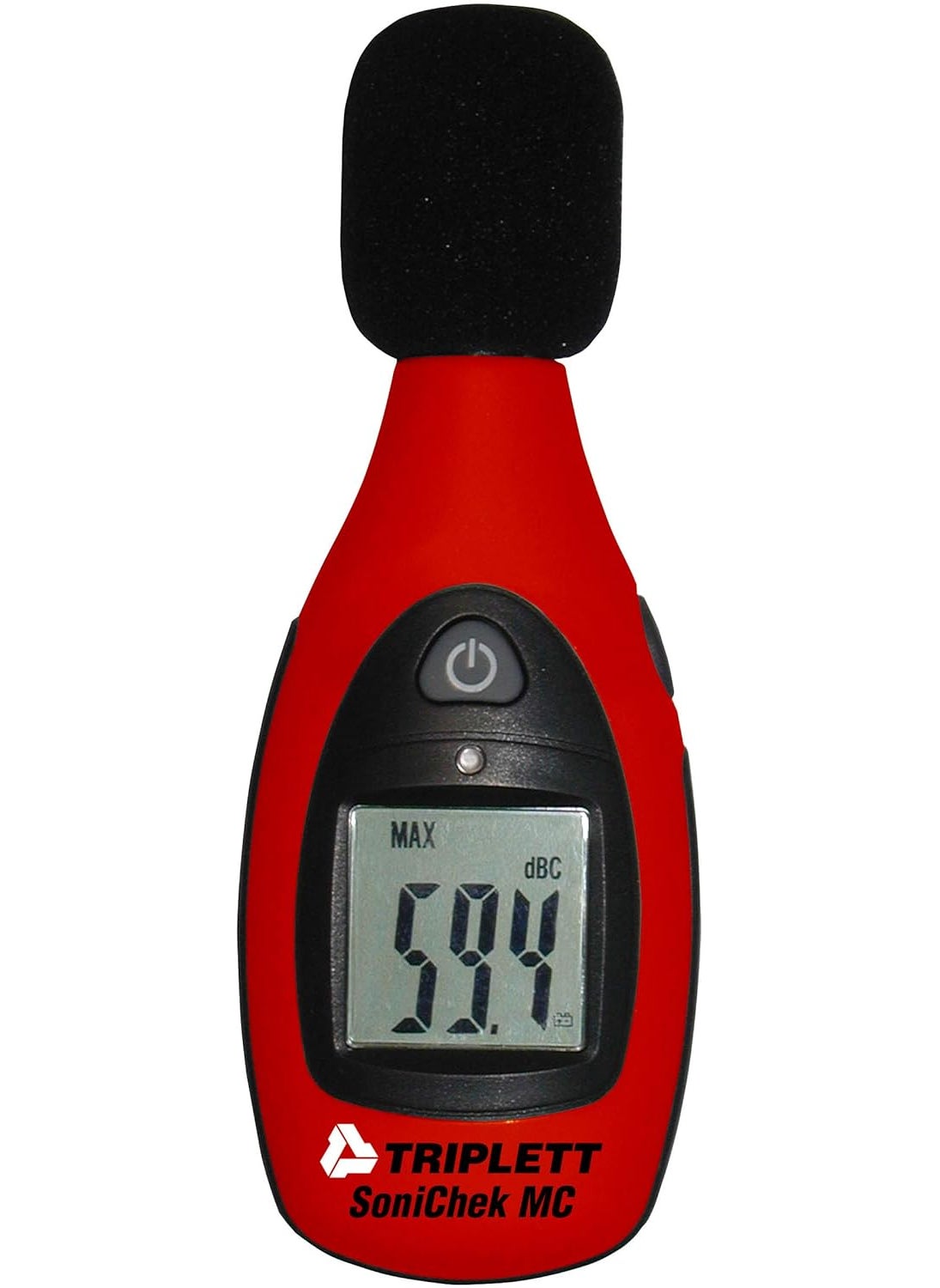 Triplett Triplett TSCMC1 SoniChek Compact Decibel Sound Level Meter for Home Theater and Alarm Systems  C Weighted Measurement Reads 40 to 130dB  - Image 1