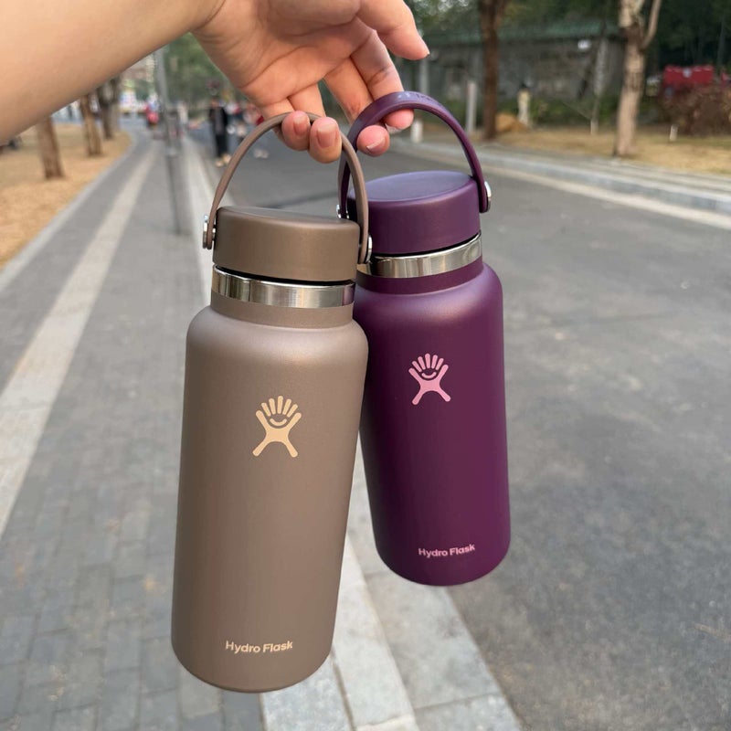 زجاجة ماء معزولة رياضية من HY FLASK سعة 32 أونصة قابلة للحمل للسفر - Image 4