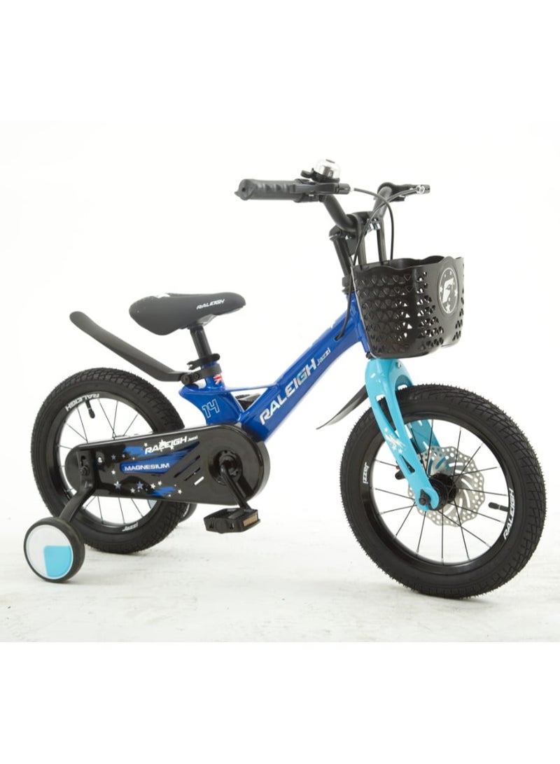 RALEIGH Jazzi 14" Aluminium Magnesium Lightweight Frame Kids Bike - Image 2