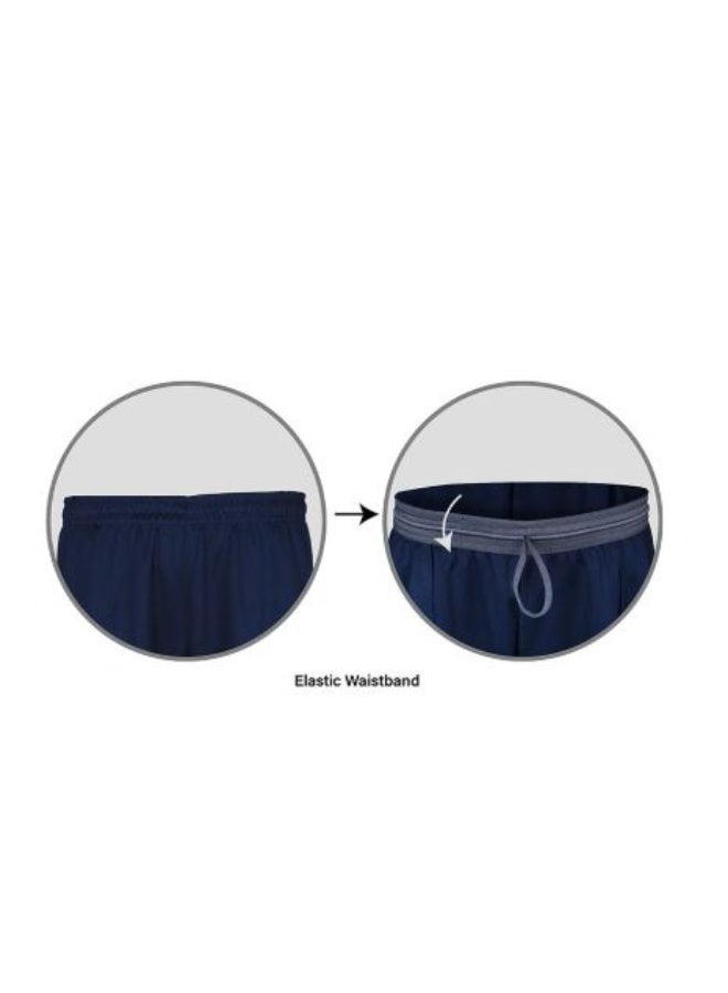 Apacs BSH 109 Badminton Short, Navy – Lightweight Quick-Dry Sports Shorts, Breathable Athletic Shorts for Badminton, Training & Indoor Sports - Image 2