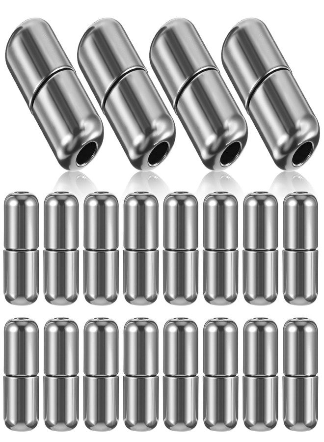 Yuanchu 20Pcs Shoelace Locks Buckle, No Tie Shoe Lace Buckle Zinc Alloy Shoe Lace Turnbuckle for Sneakers, Boots(Silver) - Image 1