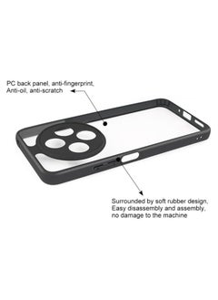 ماركة غير محددة جراب حمايه شفاف متوافق مع Redmi 14C / Poco C75 4G مضاد للاصفرار ومقاوم للصدمات (شفاف)  - Image 3