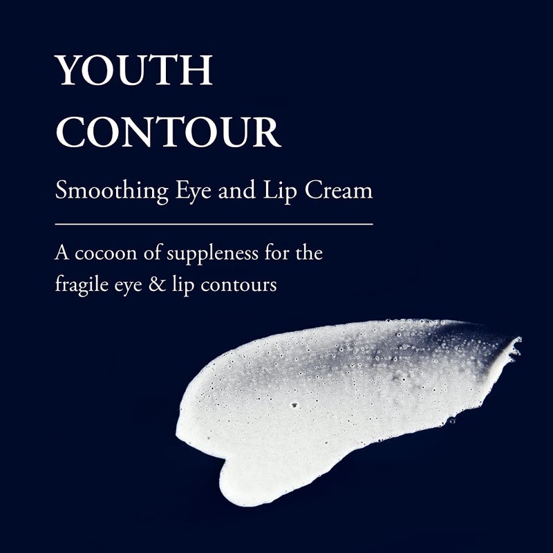 Phytomer Youth Contour Skin Smoothing Eye & Lip Cream | Soothing, Anti-Aging Under Eye Cream for Dark Circles & Puffiness | Reduce Fine Lines & Wrinkles | 15ml - Image 2