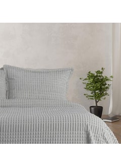 MERINOS Modern Line Gray Double Bedspread Set  - Image 1
