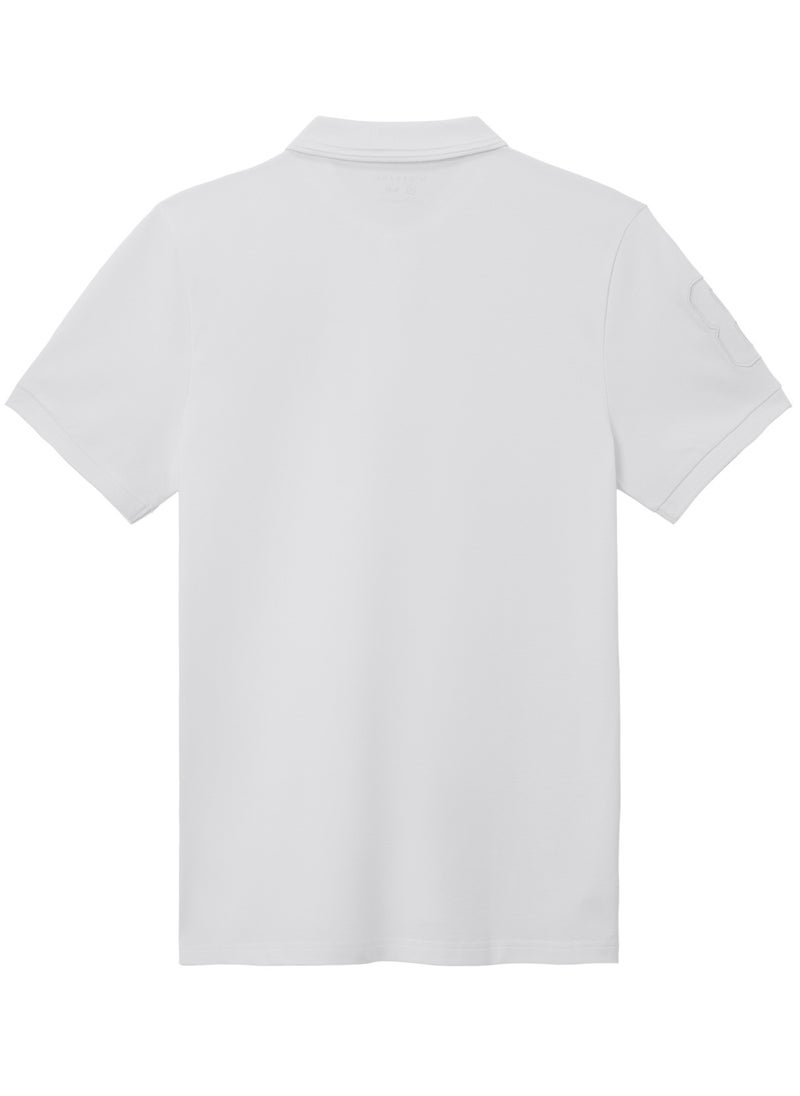 GIORDANO Men's Lion Polo White  - Image 2