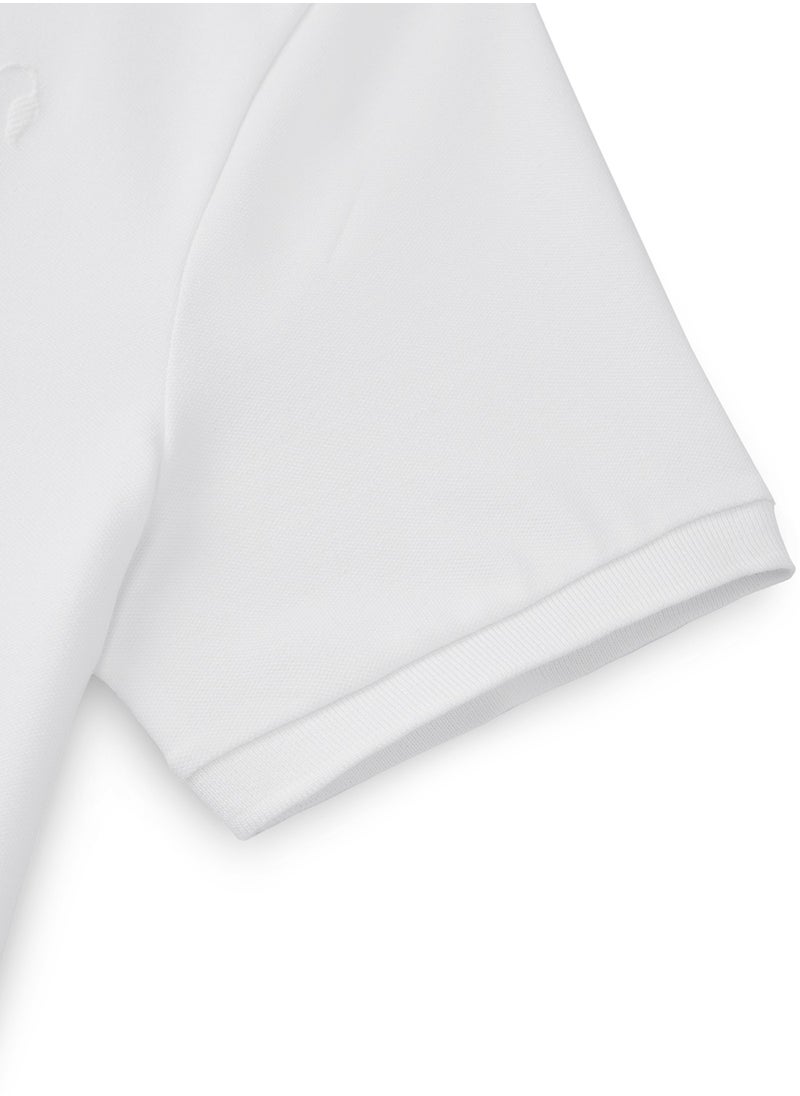 GIORDANO Men's Lion Polo White  - Image 4