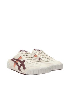Onitsuka Tiger Machuation Sabot Sandals Beige/Red For Men/Women/Students  - Image 2