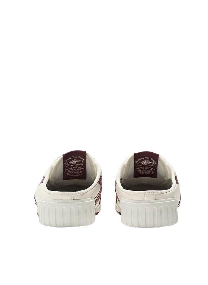 Onitsuka Tiger Machuation Sabot Sandals Beige/Red For Men/Women/Students  - Image 4