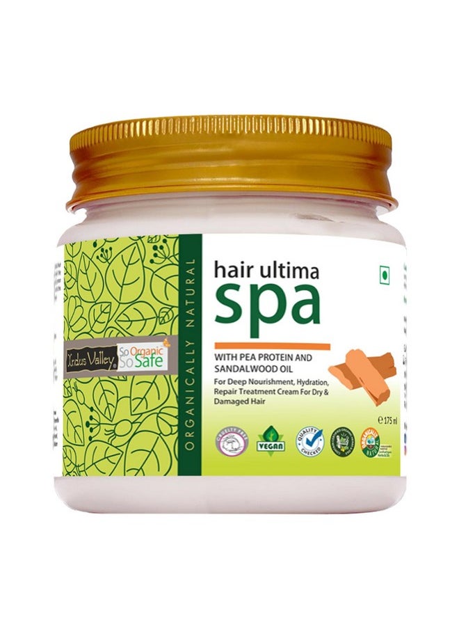 Indus Valley 100% Organic Deep Nourishing Hair Ultima Spa For Dull And Damage Hair Treatment -175Ml  - Image 1