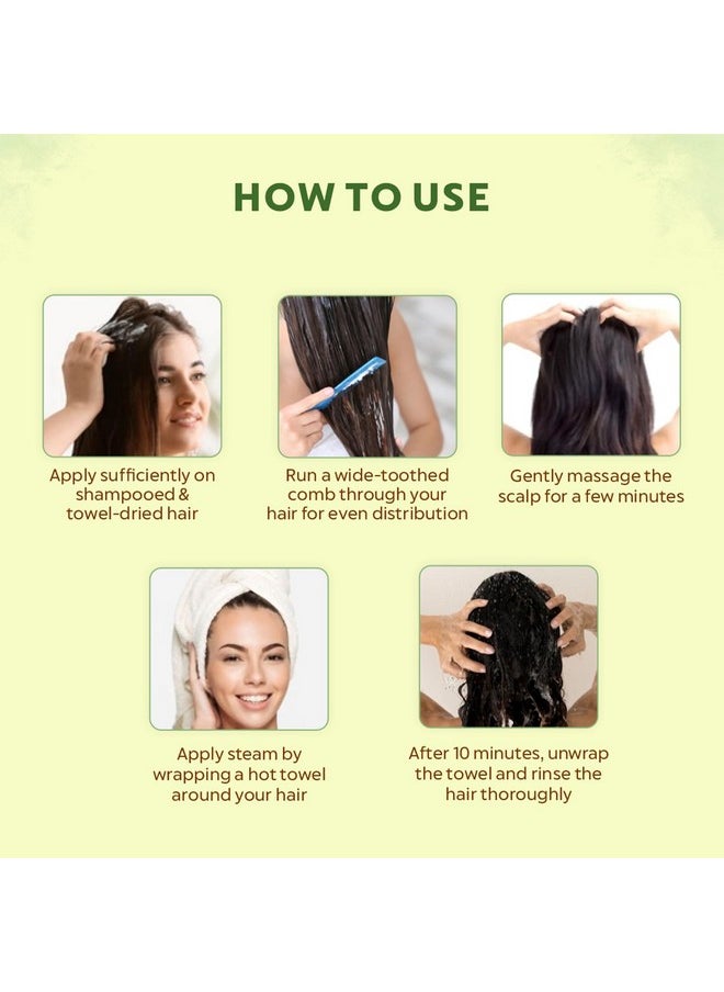 Indus Valley 100% Organic Deep Nourishing Hair Ultima Spa For Dull And Damage Hair Treatment -175Ml  - Image 3