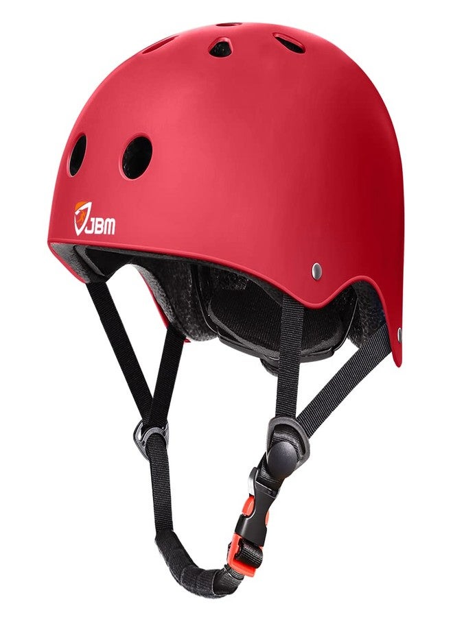 JBM Skateboard Helmet - Lightweight, Adjustable & Ventilated Helmet for Scooter, Roller Skate, Inline Skate - Image 1