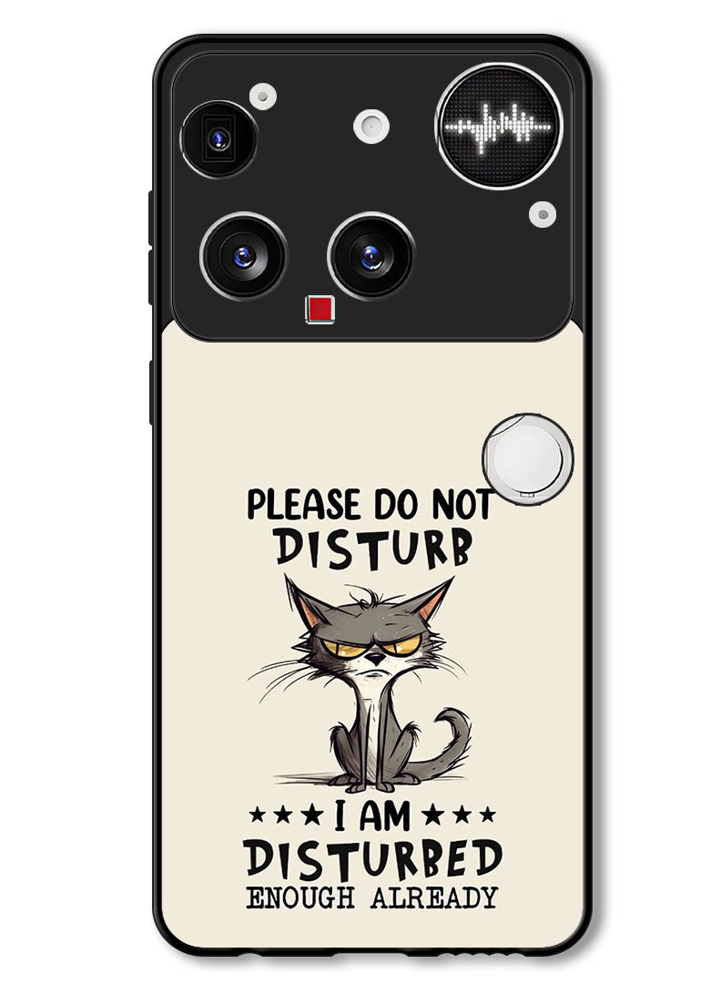 Theodor Case Compatible with Nothing Phone (3) 6.67 Inch Protection Shockproof Bumper Cover Please do not disturb - Image 1