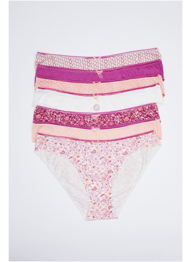 women'secret - 7-pack boho panties - Image 1