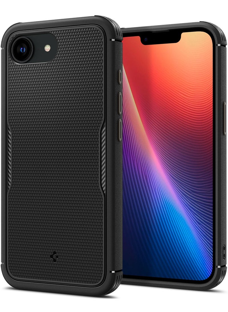 Spigen Core Armor MagFit iPhone 16E Case Cover with Magsafe (2025) - Matte Black  - Image 1