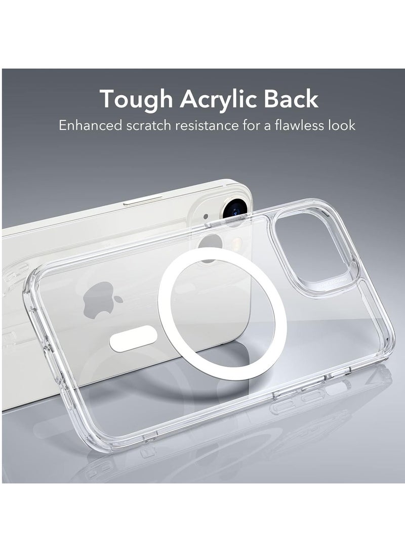 Mi Techo Magnetic Clear Case TPU With Magnetic Safe Charging and Anti-Scratch Designed For iPhone 14 - Image 3