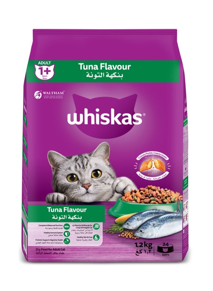 Whiskas Tuna Dry Cat Food 1.2kg - Image 1