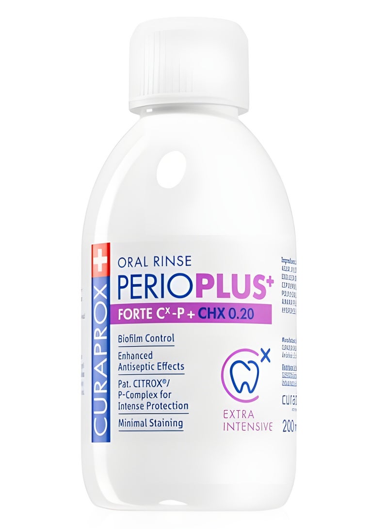 Curaprox Perio Plus Forte Mouthwash 0.20% 200 ml
