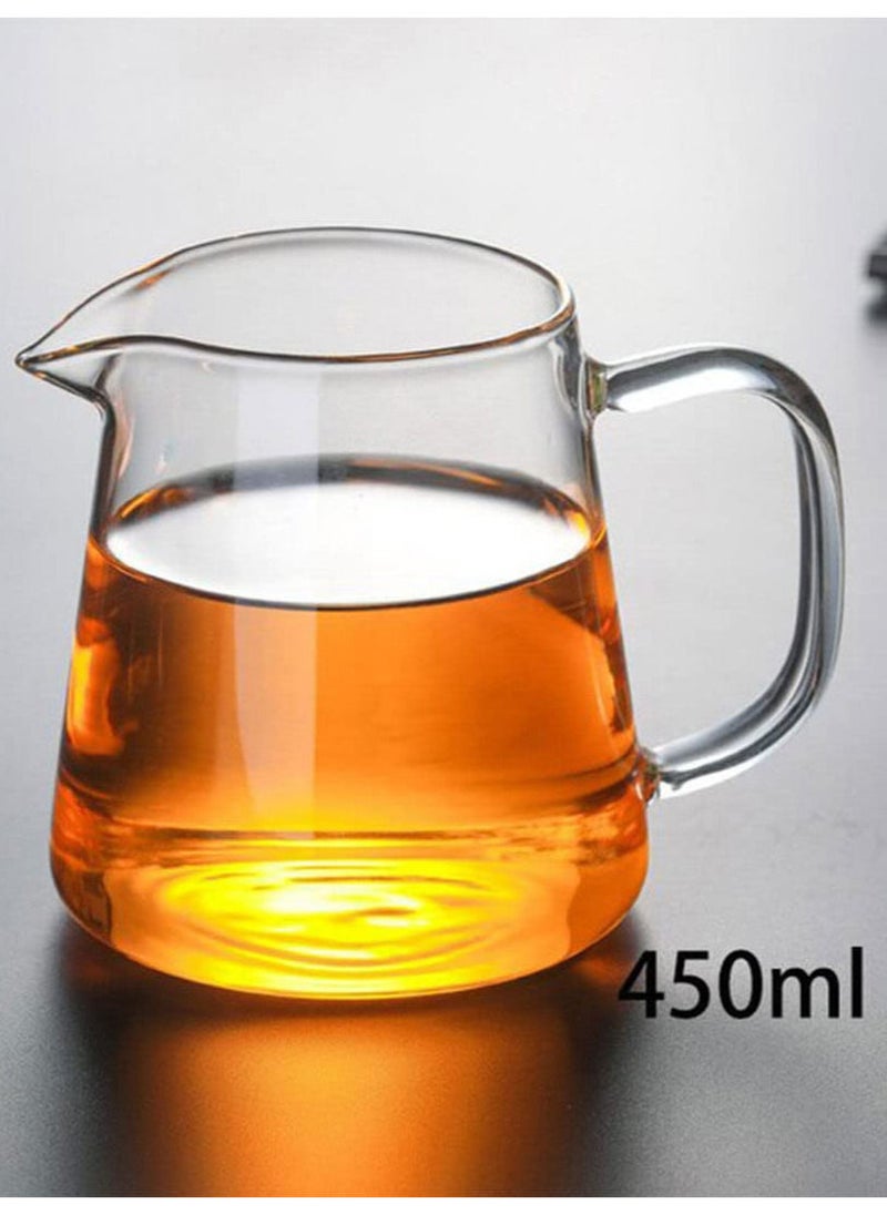 MIBRU V60 Coffee Server Heat Resistant Glass Pot Pour Over Coffee Tea Server Kettle Coffee Maker Teapot Hand Drip Pour Over Coffee Maker 450ML  - Image 3
