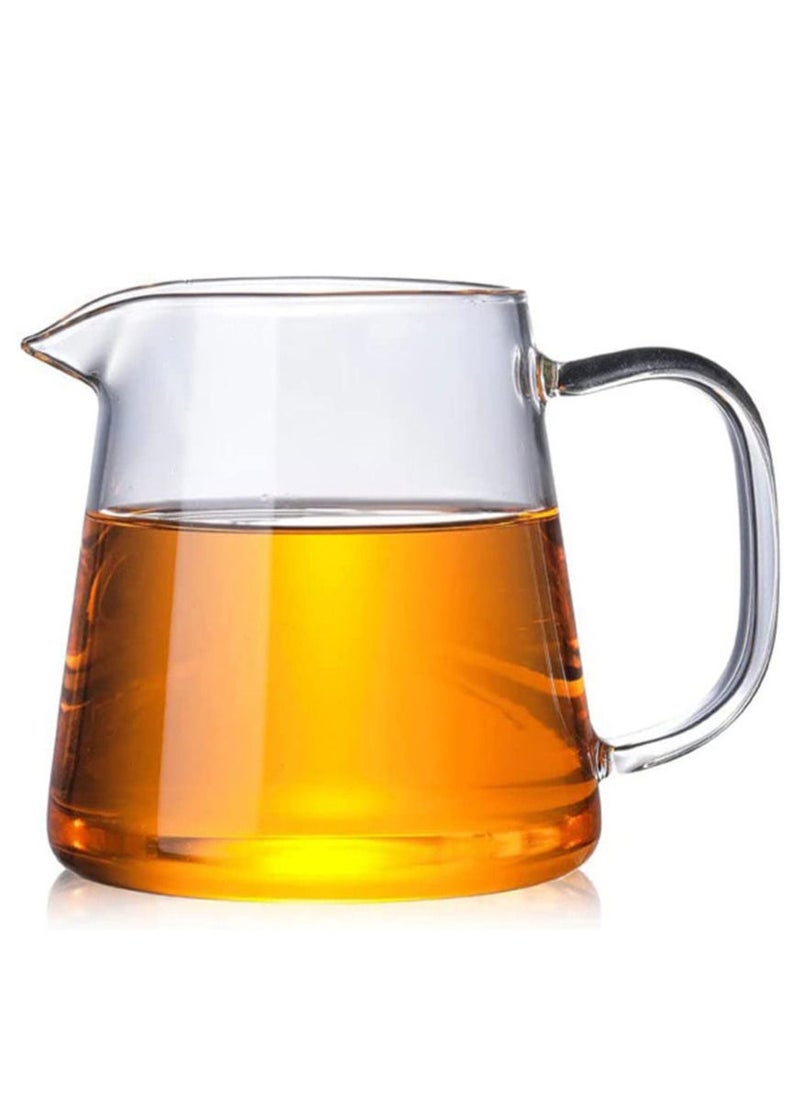 MIBRU V60 Coffee Server Heat Resistant Glass Pot Pour Over Coffee Tea Server Kettle Coffee Maker Teapot Hand Drip Pour Over Coffee Maker 450ML  - Image 2