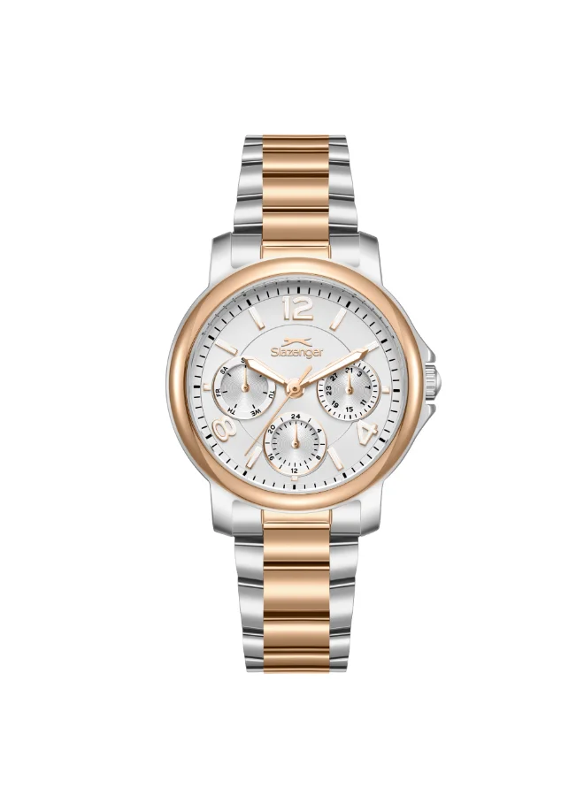 Slazenger Women's Multifunction Silver Dial Watch - SL.9.2595.4.530