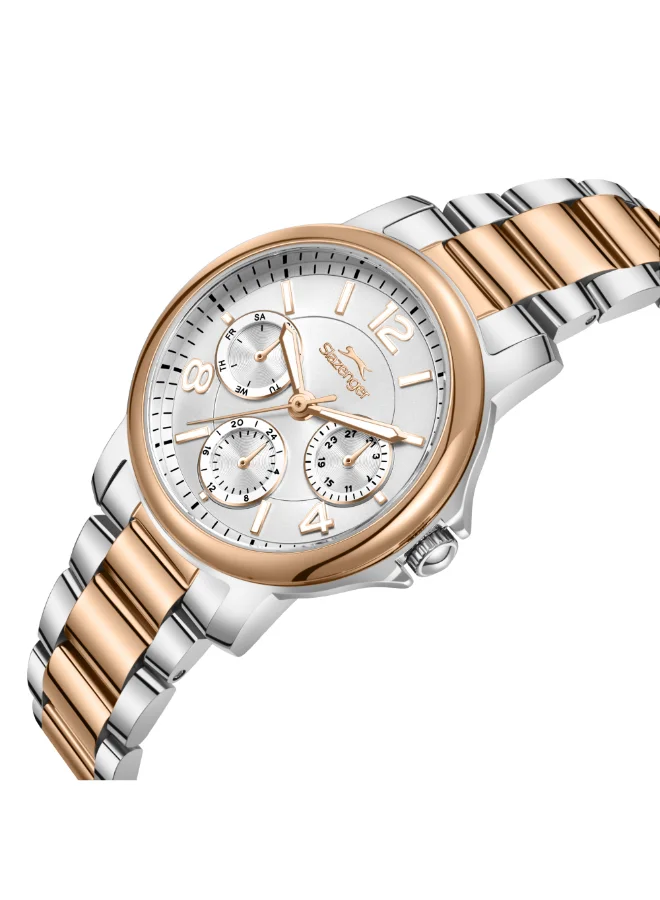 Slazenger  Slazenger Women's Multifunction Silver Dial Watch - SL.9.2595.4.530  | Best Price UAE