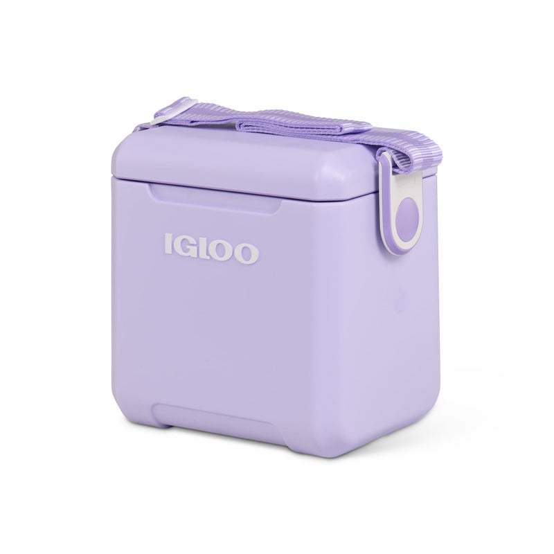 Igloo Lilac Breeze 11 Qt TagAlong Too Strapped Picnic Style Cooler - Image 2