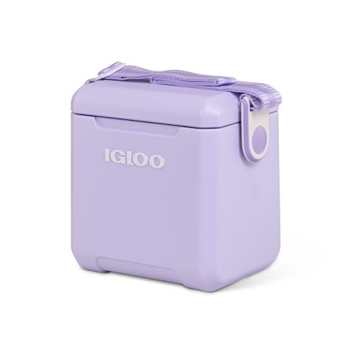 Igloo Lilac Breeze 11 Qt TagAlong Too Strapped Picnic Style Cooler - Image 1