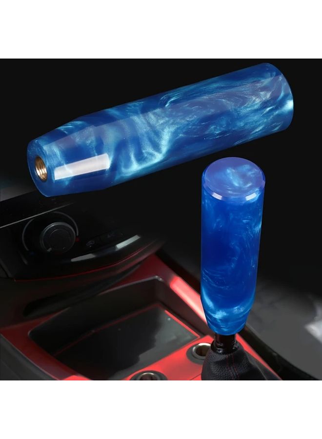 Purple 6 Inch Cloud Stone Gear Shift Knob With 2 M8 M10 M12 Adapters Elegant Multi Color Automatic Manual Transmission Lever For Luxury Vehicles Modern Smooth Rotating - Image 3