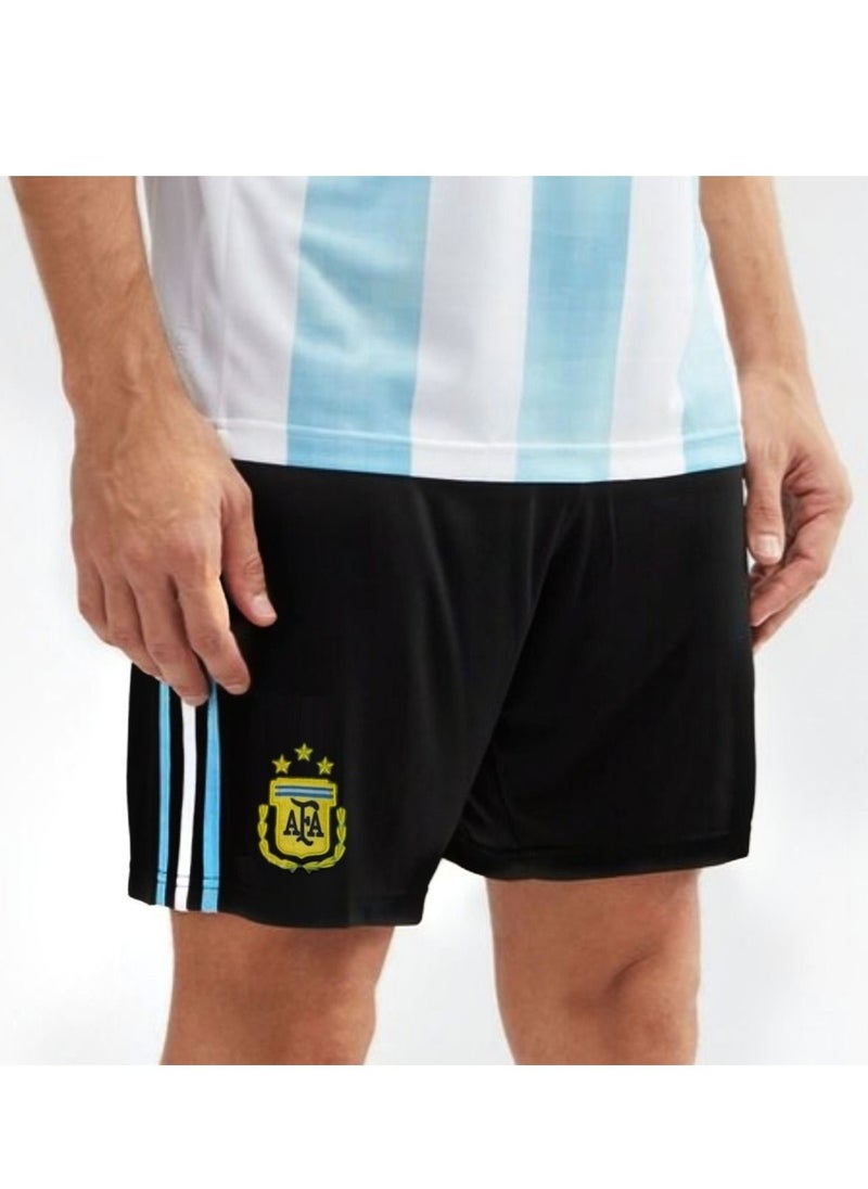 Generic - Argentina National Home Football Jersey Kit T-Shirt And Shorts - Image 1