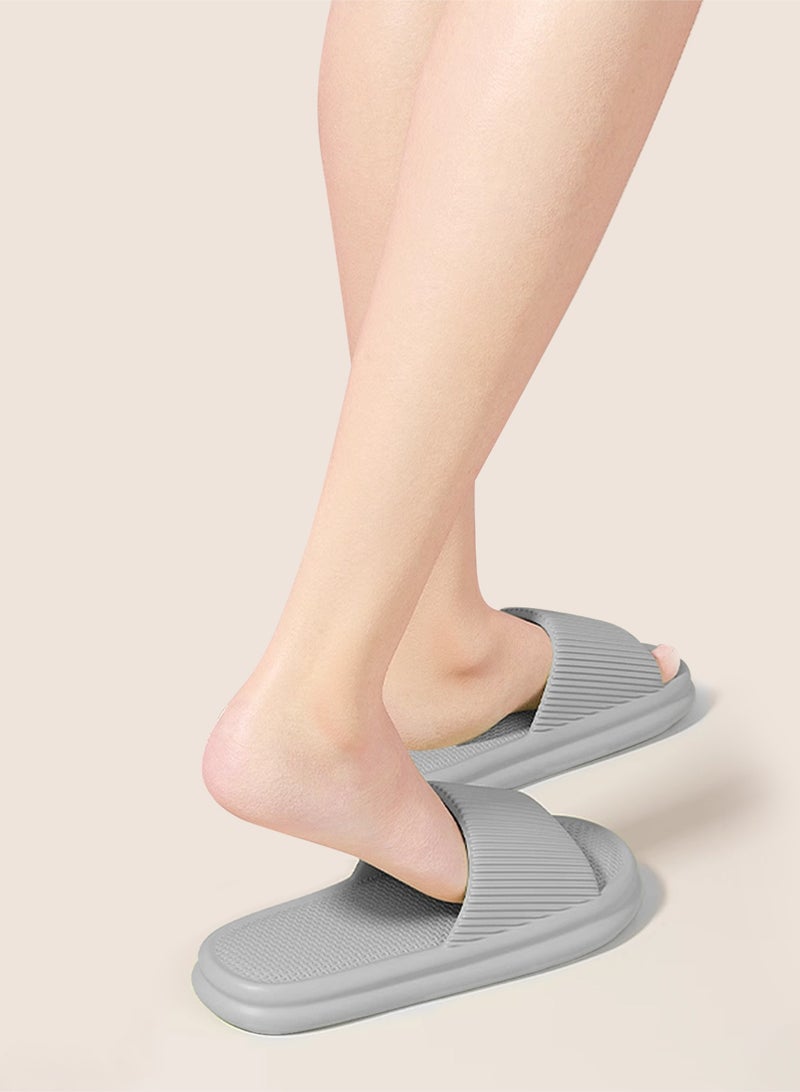 HomarKet Pillow Slippers Bathroom Shower Slippers,Anti-slip Soft Lightweight House Shower Slippers Super Quick Drying EVA Slippers for Men & Women Home Slippers for Indoor & Outdoor - Image 5