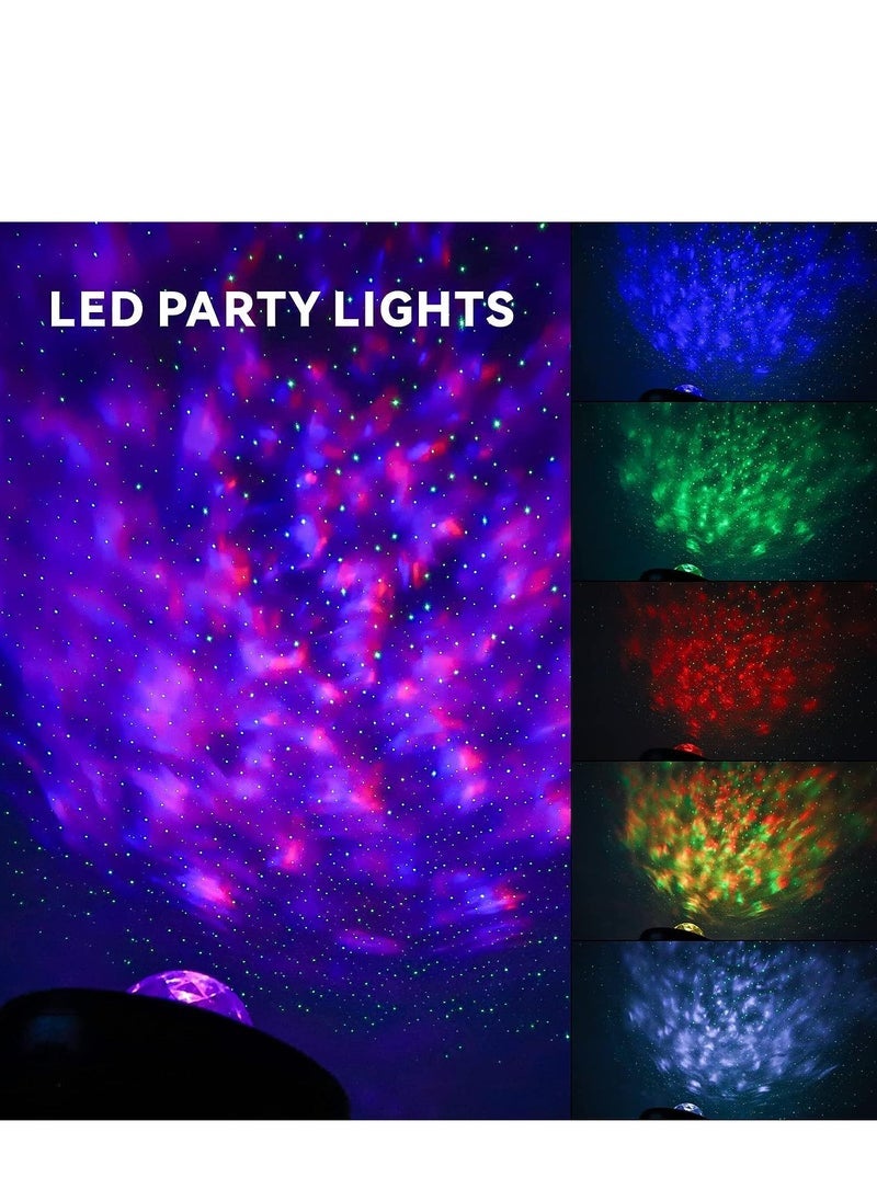 Baytion LED Star Light Projector – Baytion Starry Night Light with Ocean Wave Projection, Bluetooth Music Speaker, Remote Control & Timer, Rotating Galaxy Light Show for Kids Room, Bedroom, Living Room, Home Decor & Relaxation Lighting  - Image 3