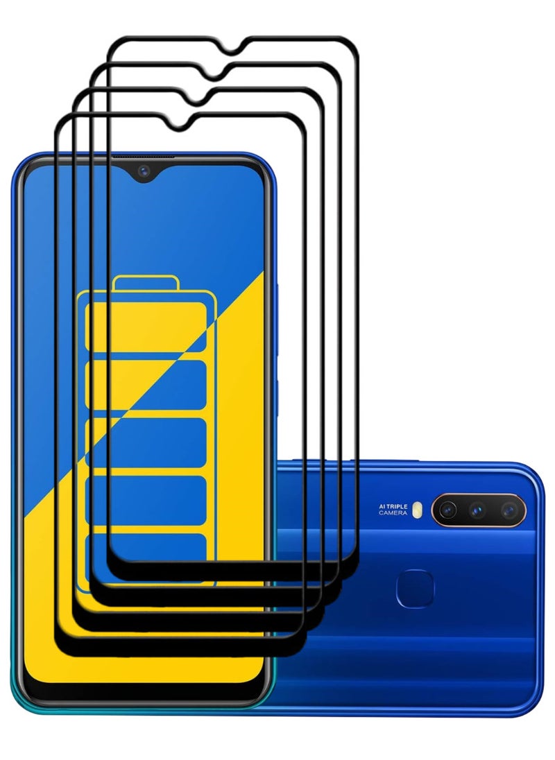 ACLIX 4 Pieces Antistatic ESD Dustproof Premium Quality High Definition Tempered Glass Screen Protector Designed For vivo Y15 - Image 1