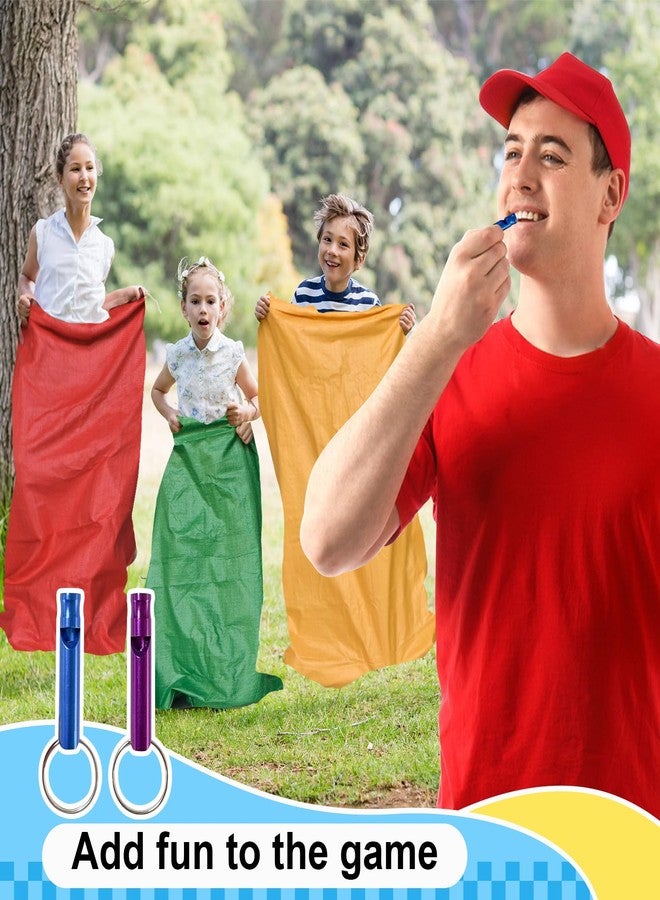 succulentlovers 14PCS Potato Sack Race Bags, Outdoor Games Sack Race Bags Kit Include Potato Sacks, 3-Legged Race Bands, Plastic Medals, Carnival Outdoor Lawn Party Field Day Games for Adults & Family - Image 5