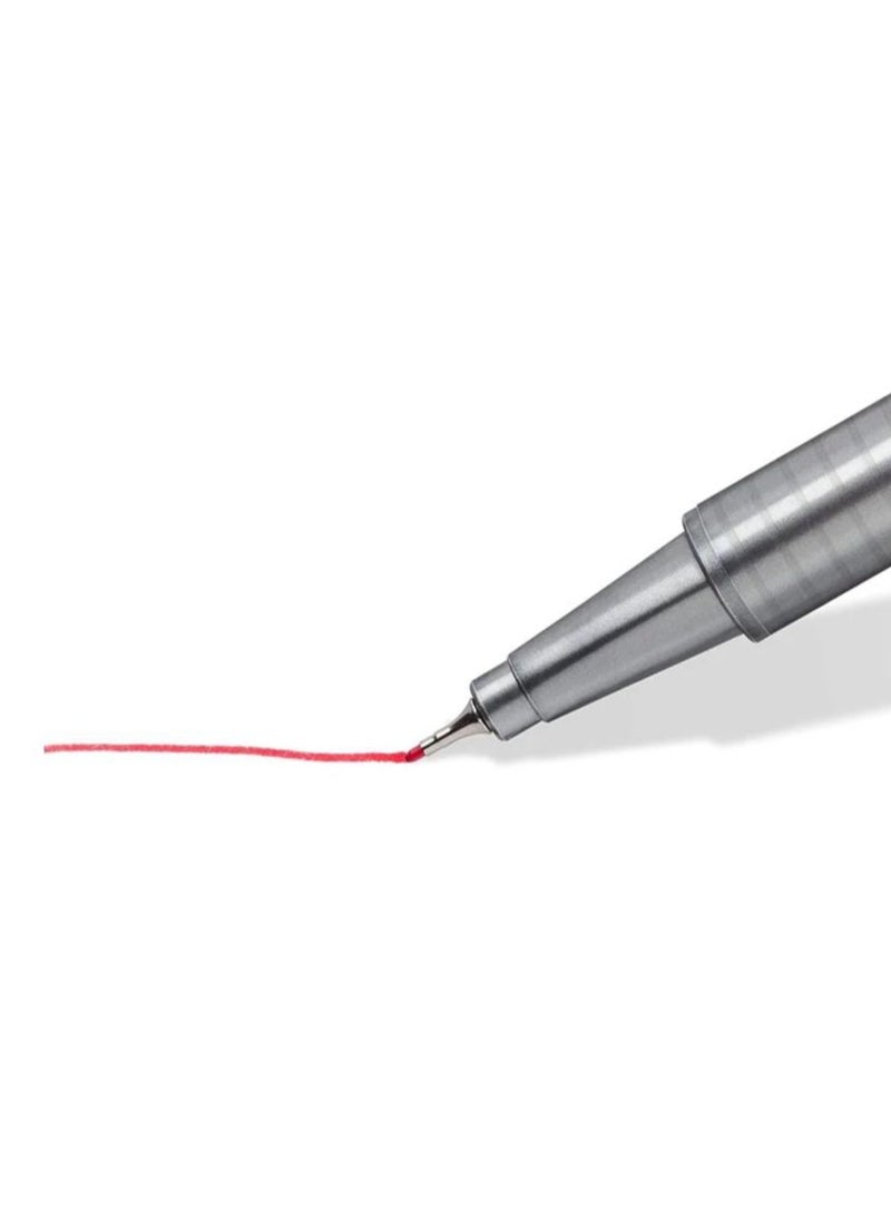 STAEDTLER Staedtler Triplus Fineliner 0.3Mm Pens 12 Color Set Multicolour  - Image 3