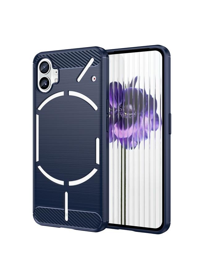 اس-توب جراب هاتف Case For Nothing Phone 1 مصنوع من ألياف الكربون TPU بملمس ناعم - Image 1
