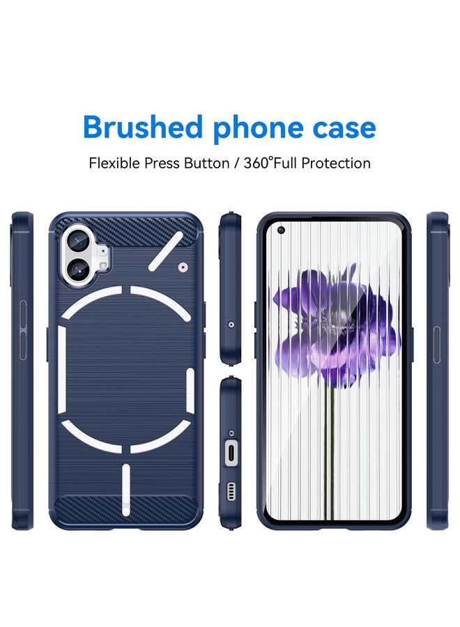 اس-توب جراب هاتف Case For Nothing Phone 1 مصنوع من ألياف الكربون TPU بملمس ناعم - Image 2