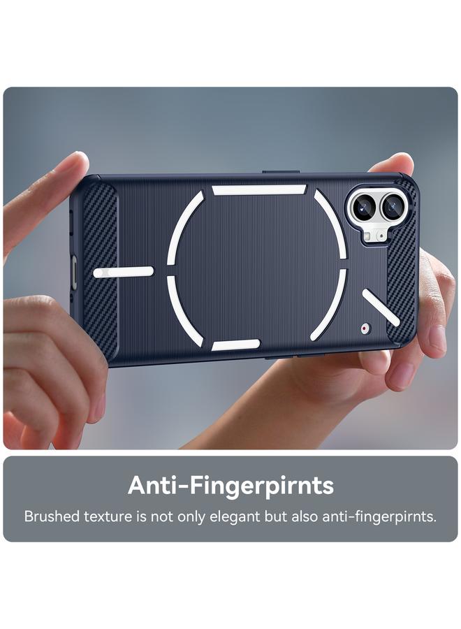 اس-توب جراب هاتف Case For Nothing Phone 1 مصنوع من ألياف الكربون TPU بملمس ناعم - Image 5