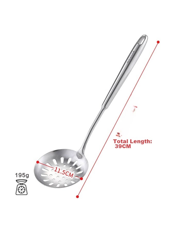 MAX COOK Meichun Strainer Skimmer, 304 Stainless Steel Wire Mesh Strainer, Oil Strainer, Noodle Scoop, Thickened Long Handle Mccu854 - Image 4