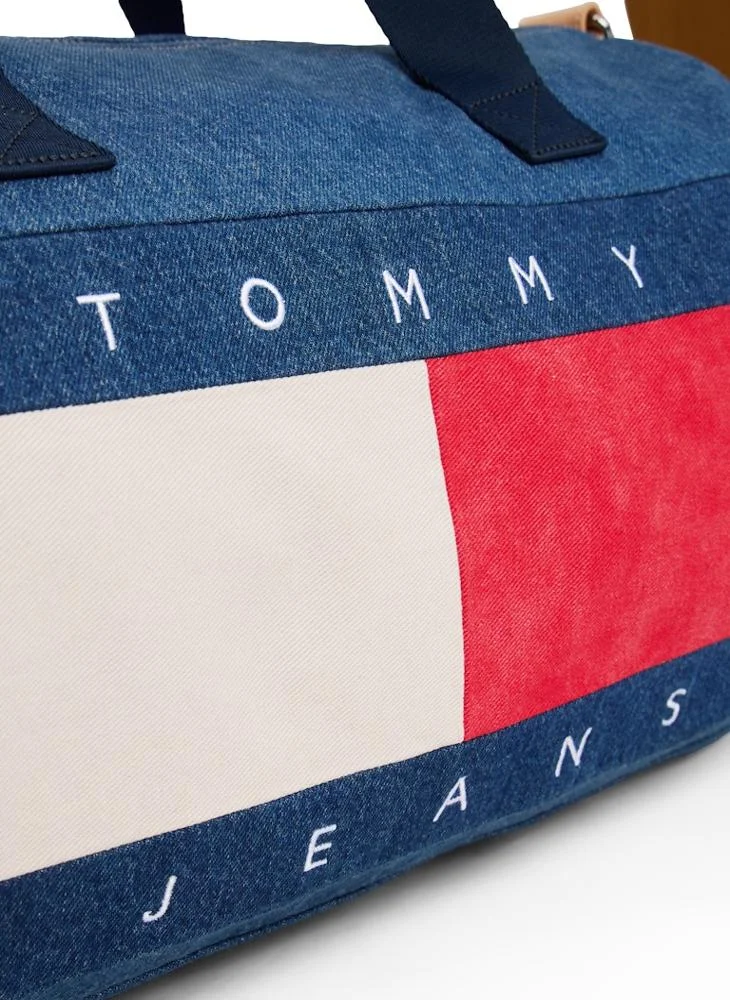 TOMMY JEANS  logo Denim Duffle Bag for Men | Best Price UAE