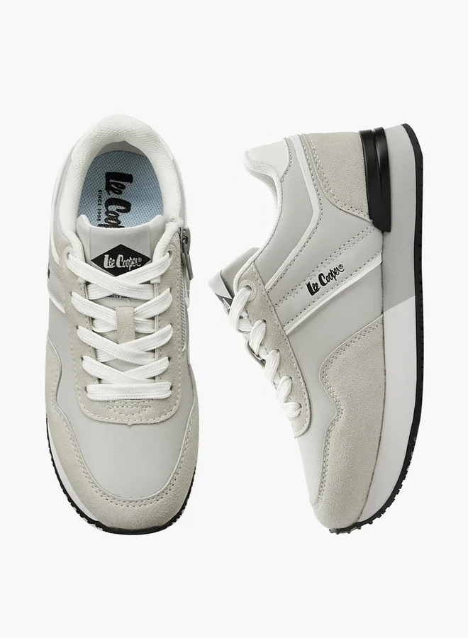 Lee Cooper Boys Lace-Up Ankle Sneakers
