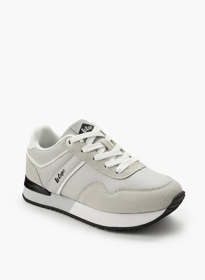 لي كوبر Boys Lace-Up Ankle Sneakers