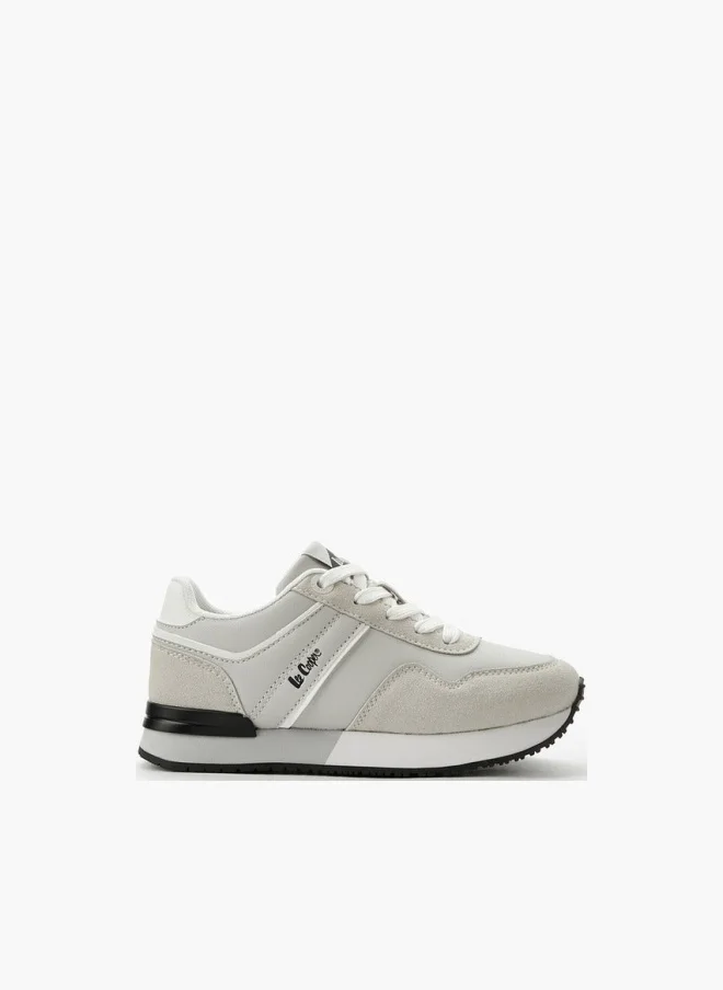 لي كوبر Boys Lace-Up Ankle Sneakers