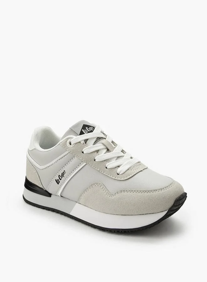 لي كوبر Boys Lace-Up Ankle Sneakers