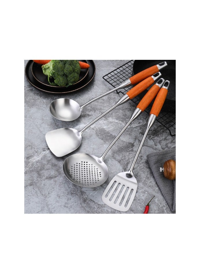 EBMINI New stainless steel spatula four piece set 