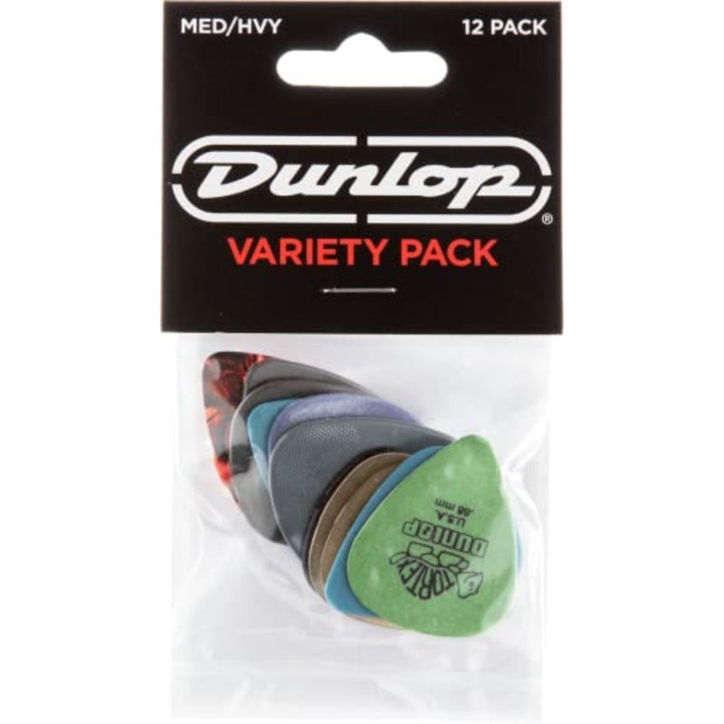Variety Medium/Heavy Guitar Pick Player Pack Pack of 12 - Image 1