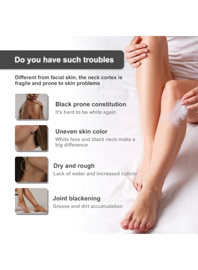 Jaysuing Snow Bleach Cream for Private Part Underarm Whitening Dark Spot Corrector Cream Face and Body Skin Lightening Bleaching Cream for Intimate Areas Brightening 30ml - Image 5